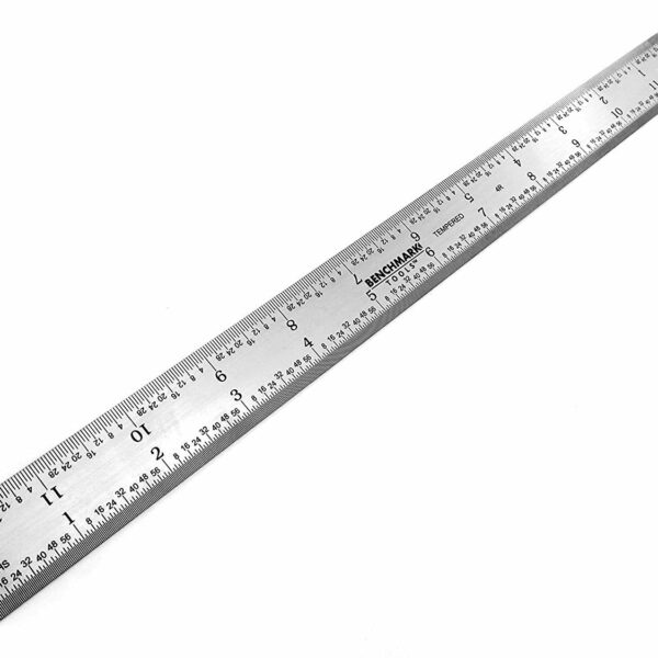 Only 5.59 usd for Benchmark Tools™ Rigid 12 5R Satin Chrome Machinist  Rulers Online at the Shop