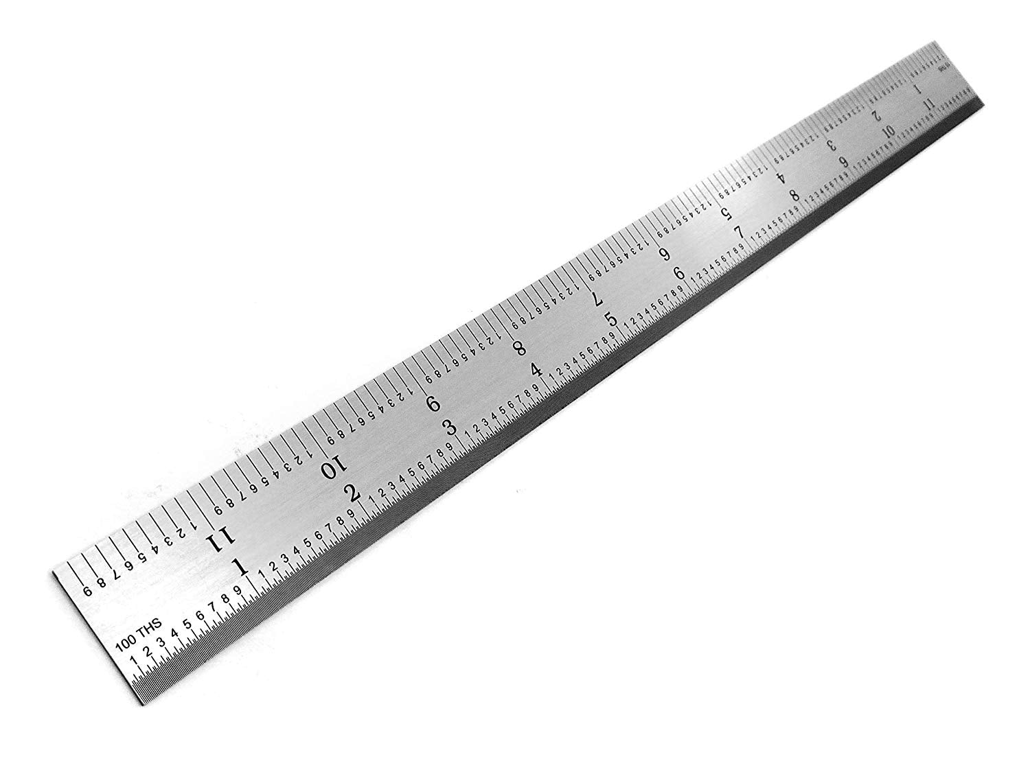 Only 5.59 usd for Benchmark Tools™ Rigid 12 5R Satin Chrome Machinist  Rulers Online at the Shop